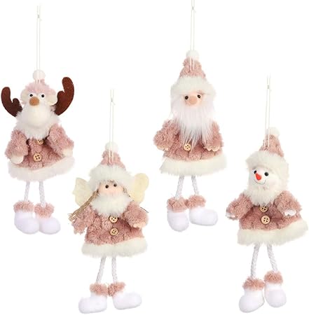 Download Christmas Plush Toy 4pcs Santa Snowman Elk Angel Hanging Plush Doll Christmas Tree Decoration Pendant Crafts Christmas Tree Topper Pendant Xmas Ornaments For Pink Christmas Crafts Elves Decorations Amazon Co Uk Kitchen Home PSD Mockup Templates