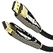 KabelDirekt – 6 feet 4K 60Hz DisplayPort Cable, Version 1.2, Male Connector with Locking and Nylon Sheath – Pro Series