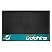 Fanmats 12190 NFL Miami Dolphins Vinyl Grill Mat , 26