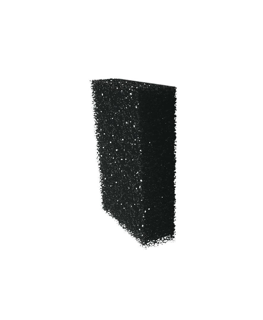 Haquoss Quickfilter Replacement Carbon Sponge for Small-Medium Filter 2-Piece