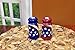 American Flag Salt & Pepper Set of 2 8.75