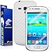 ArmorSuit MilitaryShield Samsung Galaxy S3 Mini Screen Protector + White Carbon Fiber Full Body Skin / Front Anti-Bubble HD Shield w/ Lifetime Replacements