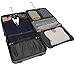 London Fog Cambridge 44 Inch Wheeled Garment Bag, Black/White