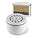 HOTEL SPA - Shower Heads with Handheld Spray - High Pressure with Shower Filter - 4 Inch Showerhead, 4 Inch Handheld Shower Head - 3-in-1, 30 Setting Shower Heads, Showerspa (Chrome)