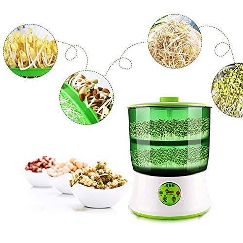 image for Eapmic 2-Layer Bean Sprouts Machine, 110V Automatic Intelligence Elect
