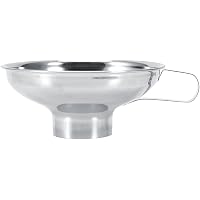 Imbuto A Bocca Larga In Acciaio Inox Per Barattoli E Conserve - Imbuto Alimentare Con Manico, Lavabile - 2