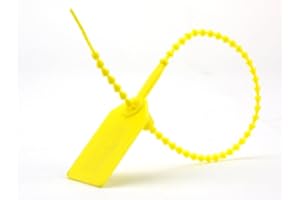 Yellow Tamper Seals, Zip Ties for Fire Extinguishers and Fire Safety