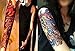 Dalin 4 Sheets Temporary Tattoo, Buddha, Dragon