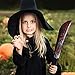 7 PCs Horror Party Decoration Bloody Weapons, Fake Weapons Dress Up Accessories For Haunted Houses Sickle, Axe, Saw, Scissors, Bloody Knives and Kids Halloween Cape