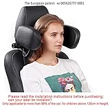 Stand by me Car Pillow Neck Support, Car headrest nap Support,Fitted seat Pillow,Adult Travel Neck Pillow,Car Head Rest Child,Safe car seat headrest(Black, Medium)