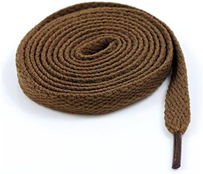 9mm FLAT WIDE SHOE LACES *8 LENGTHS & 31 COLOURS* SNEAKERS SKATE BOOTS TRAINERS