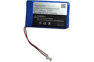 GYMIN 3.7v 1800mAh Battery for PS4 Controller Battery Replacement LIP1522 1000mAh Bateries Pack (CUH-ZCT1U Battery for PS4 V1-3)