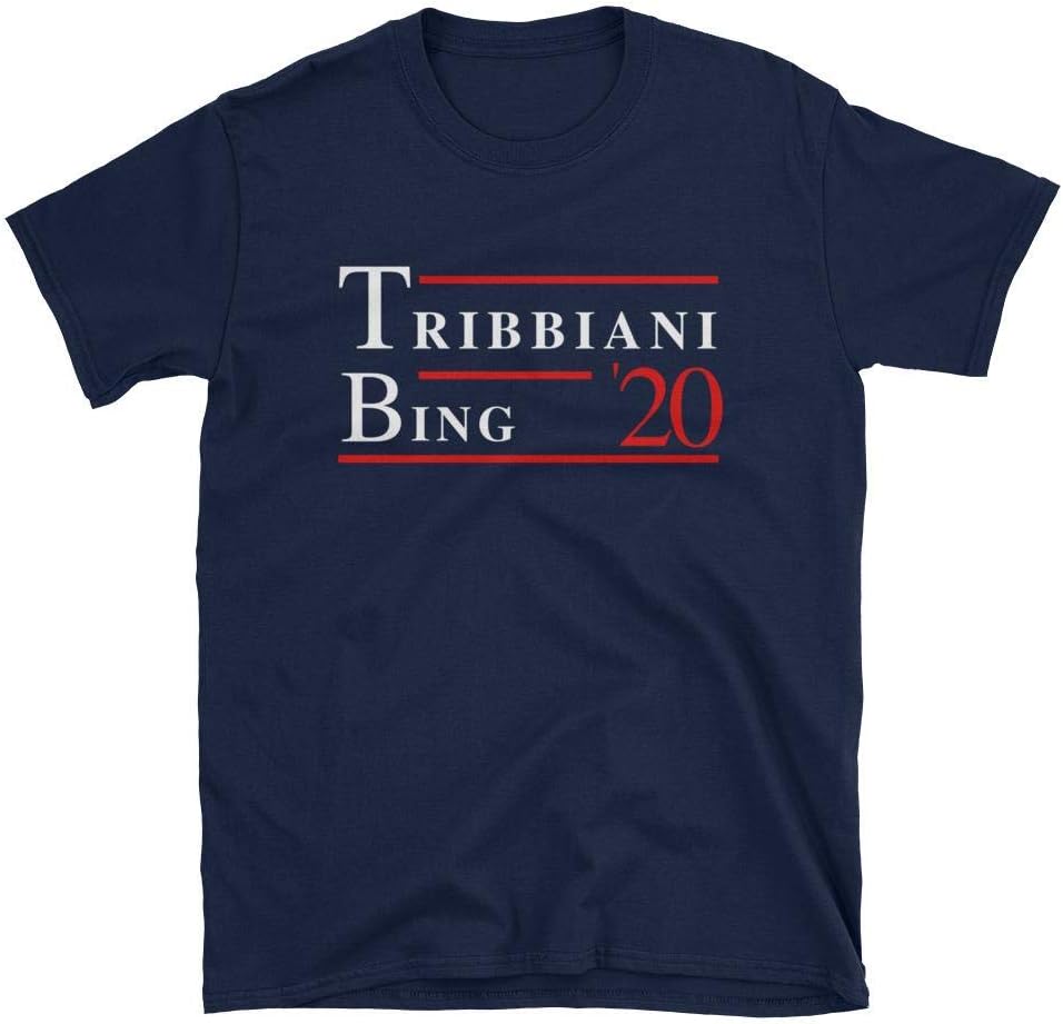 Friends TV Show Joey Tribbiani Chandler Bing 2020 Tshirt, Funny Novelty Merchandise Gift Ideas for Fans, Printed in USA
