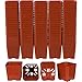 WH Garden Supply Pack of 2 Inch Plastic Flower Pots for Seedlings, or Succulents (100 Pots, Terracotta)