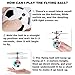 Kids Flying Ball, RC Flying Toy with Led Light up Toys Infrared Induction Helicopter Drone Parachute Boys Girls Adults Floating Novelty Gag Stress Relieve Toys Outdoors Halloween