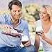 VinoVivo Wine Flask, Foldable Wine Bottle, Portable Wine Purse That Collapses When Done, 750 Ml