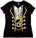 Ann Arbor T-shirt Co. Pirate Costume | Jumbo Print Novelty Funny Caribbean Cruise Shirt Women's Ladies,M