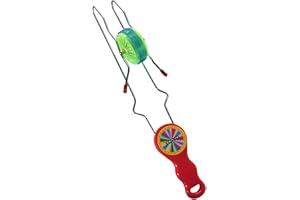 Aosekaa Rail Twisters Flashing Gyro Wheels LED and Flash Light Rotating Wheel Rotating Gyro Toy Rail Twirler Vintage Fidgets 