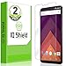 IQShield Screen Protector Compatible with LG G7 ThinQ (works with LG G7+ ThinQ)(2-Pack) Anti-Bubble Clear TPU Film