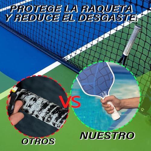 VXMBNB, Overgrip Tenis, Overgrip Padel de 12 Piezas, Absorbente del Sudor y Antideslizante, Apto para Tenis, Cricket y Otras Raquetas.