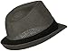 AbbyLexi Men/Women Outdoors Summer Short Brim Straw Fedora Sun Hat