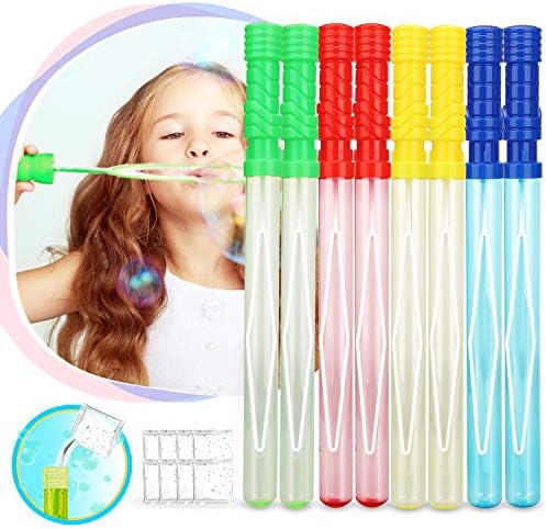 TOY Life Large Bubble Wands, 8 Pack 14 