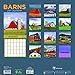 2017 Barns Wall Calendar