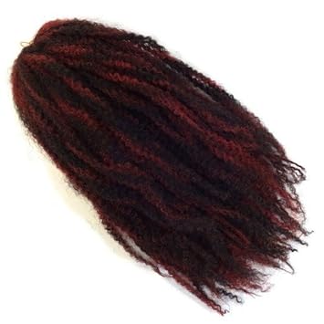 Amazon Com Rastafri Malibu Afro Kinky Braid 18 Hm 1b Bg Beauty