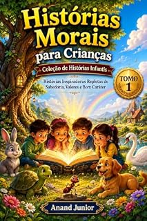 Livro Histórias Morais para Crianças- Coleção de Histórias Infantis: Histórias Inspiradoras Repletas de Sabedoria, Valores e Bom Caráter- Tomo 1