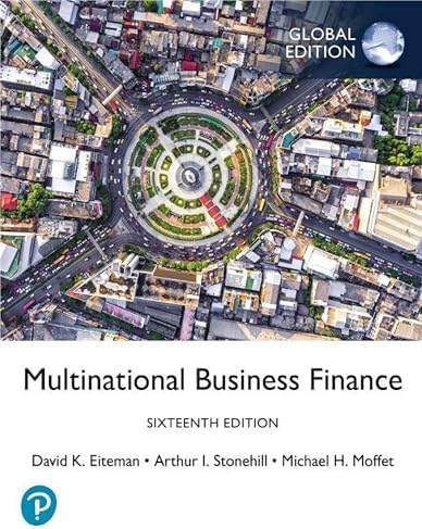 Multinational Business Finance (14th Edition): David K. Eiteman