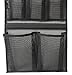 MISSLO Bathroom Shower Organizer Mesh Hanging Shower Caddy with Rotatable Hanger (Black)