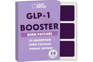 CAPY PATCH GLP1 Patches | 10X Stronger Formula | 8 Hour Extended Hunger Support | Berberine, Guarana, Green Tea, L-Glutamine | New & Improved Kind of GLP-1 Patches