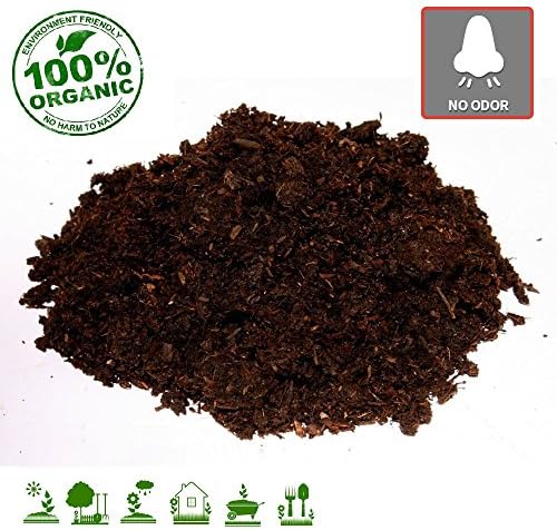 Isoelite Premium Odor Free Organic & Natural Vermicompost Manure Ready For Use For Gardening / Plantation Plant Food For Home Garden's & Potting Mix ( Pack Of 1980 Grams)