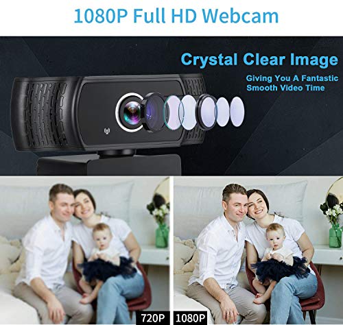 Liraip-1080P-HD-Webcam-With-Microphone-Webcam-Privacy-Cover-TripodLaptop-Computer-Desktop-Plug-and-Play-Web-Camera-for-Live-Streaming-Video-Chat-Conference-Recording-Online-Classes-Game