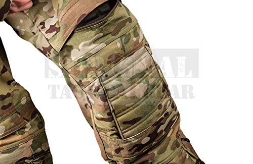 Survival Tactical Gear Men's Airsoft Wargame Tactical Pants with Knee Protection System & Air Circulation System (Iron Black, XL)