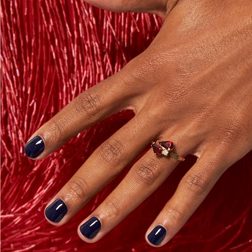 essie Salon-Quality Nail Polish, Vegan, Fall 2023, Dark Blue, Step Out of Line, 0.46 fl oz - Image 5