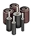 16pk Sanding Drum and Sleeves Set for Drill, 2-inch Long primary
