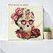 5D DIY Diamond Painting Kits for Adults Full Square Drills Sugar Skull Flower Picture Embroidery Cross Stitch Art Craft Wall Home Decor