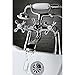 Kingston Brass KS268C Kingston Clawfoot Tub Faucet, 7-Inch Center, Polished Chrome