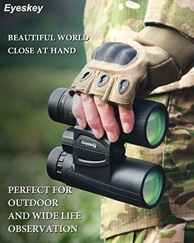 Eyeskey Fernglas für Erwachsene, 10 x 42, HD-Fernglas für Vogelbeobachtung, Reisen, Konzerte, Sportspiele, langlebig und… – Bild 7