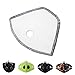 WOLFBIKE Face Mask Replaceable Filters Breathing Fiber Cloth, 3 Pack