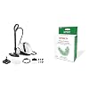 Polti-Vaporetto-Smart-120-Limpiador-a-Vapor-con-Caldera-de-Alta-presion-de-4-Bar-11-Accesorios-Blanco-y-Negro-Polti