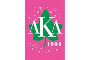 AKA Pink and Green Notebook Journal: AKA Pink and Green Notebook Journal |6x9|108 Pages| Gift, Diary, Notebook for Meetings, Notes, School, Business or Alpha Kappa Alpha Sorority Gift or Crossing Gift