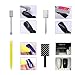Saviland 12pcs 3D Magnet Stick Magnetic Pen Drawing Vertical Stick for UV/LED Cat Eye Gel Nail Polish