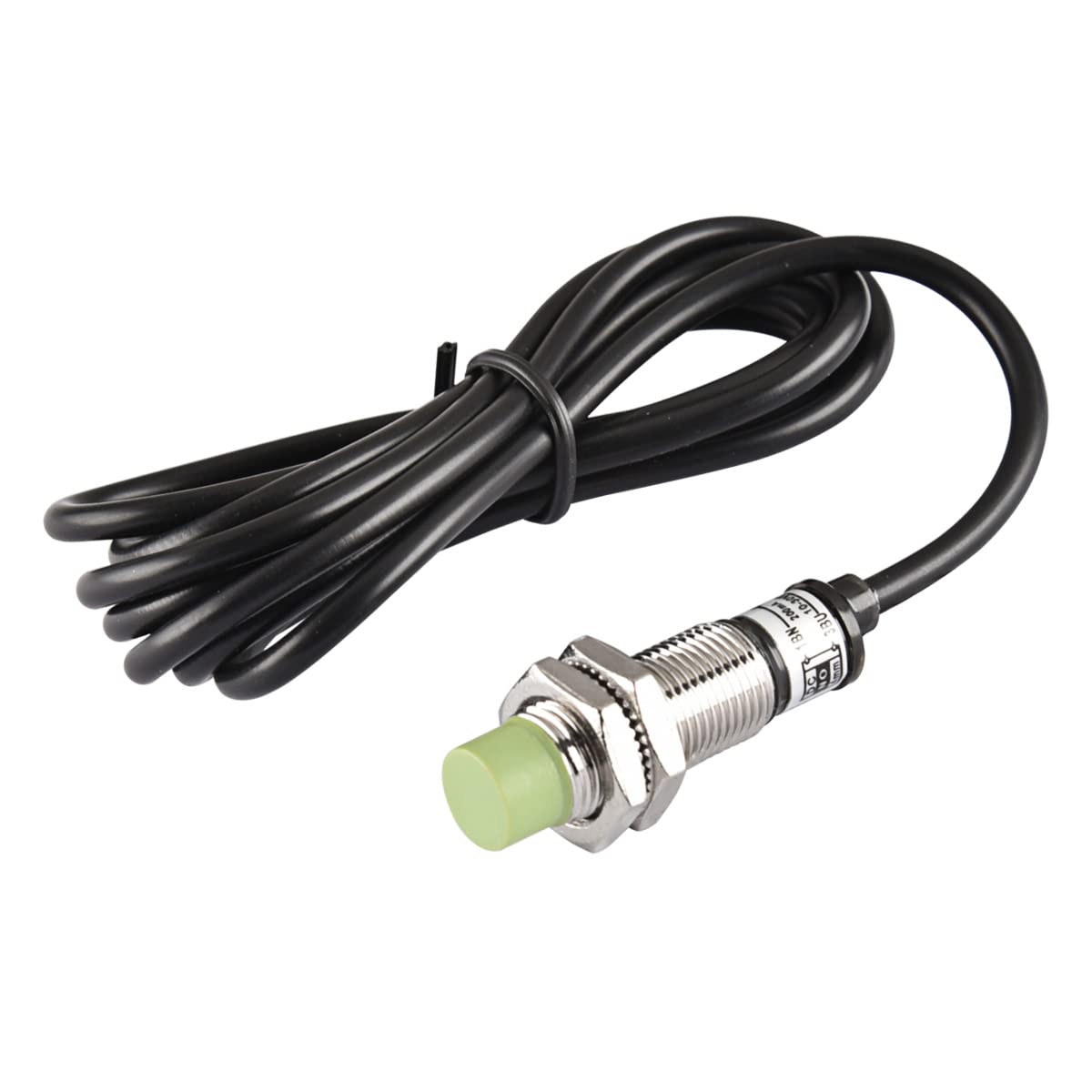 Heschen Inductive Proximity Sensor Switch, PR12-4DO, Cylindrical Type, 4mm Sensing, M12 Round, 12-24VDC 2-Wire, Non-Shielded, NO(Normally Open) CE