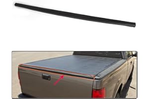 PIT66 Textured Tailgate Molding Cap, Fit Ford F150 2004-2008 Styleside/Lincoln Mark LT 2006-2008, Spoiler Top Protector Cover, FO1920102 5L3Z9940602AAA (Not fit Flareside & 2004 F150 Heritage)