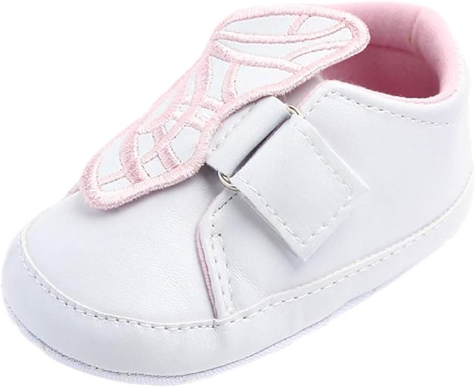 Baby Girls Velcro Sneakers Butterfly Casual First Walkers