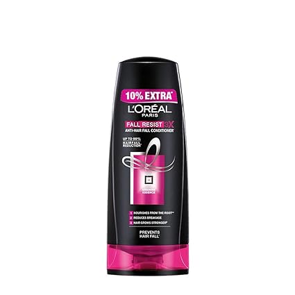 L'Oreal Paris Fall Resist 3X Conditioner, 175ml+17.5ml=192.5ml