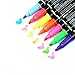 Double head Highlighter Highlighters 7 Colors Dual Tips Permanent Art Markers Highlighter Perfect for Bible Study, Classroom and office