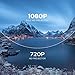 Native 1080p Projector, BOMAKR 4K Support Full HD Video Projector, 6000 Lux, 8000:1 Contrast Ratio, ±50°Horizontal and Vertical Keystone, 50% X/Y Zoom Out, Compatible with TV Stick, iPhone Android, PCthumb 1